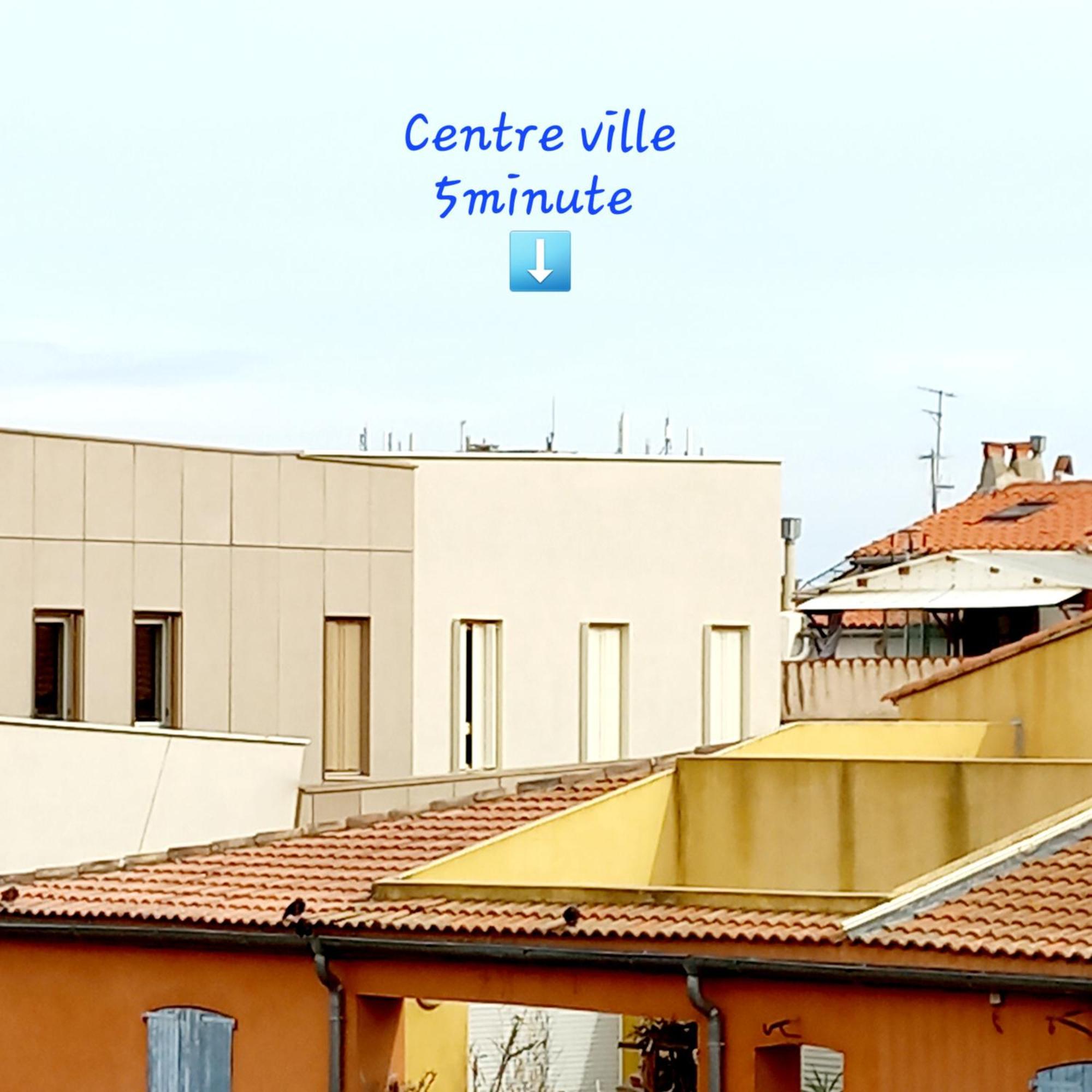 Logement Cosy 58M2 Centre Ville Perpiñán Exterior foto